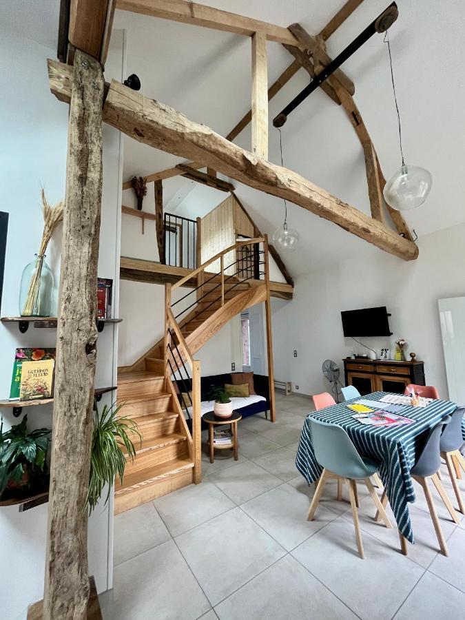Les Bobos A La Ferme Bed & Breakfast La Madelaine-sous-Montreuil Exterior photo