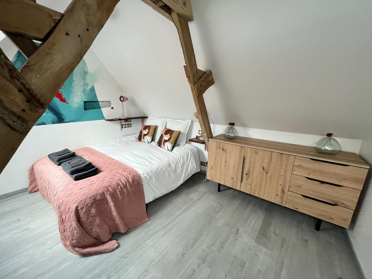 Les Bobos A La Ferme Bed & Breakfast La Madelaine-sous-Montreuil Exterior photo