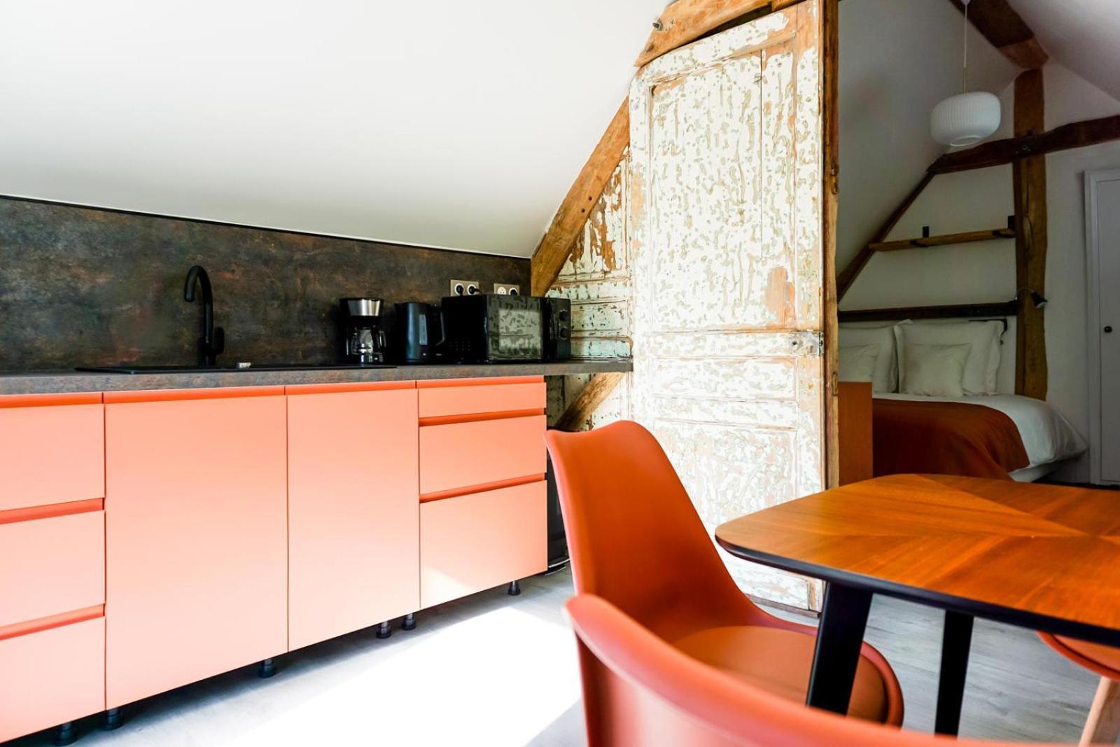 Les Bobos A La Ferme Bed & Breakfast La Madelaine-sous-Montreuil Exterior photo